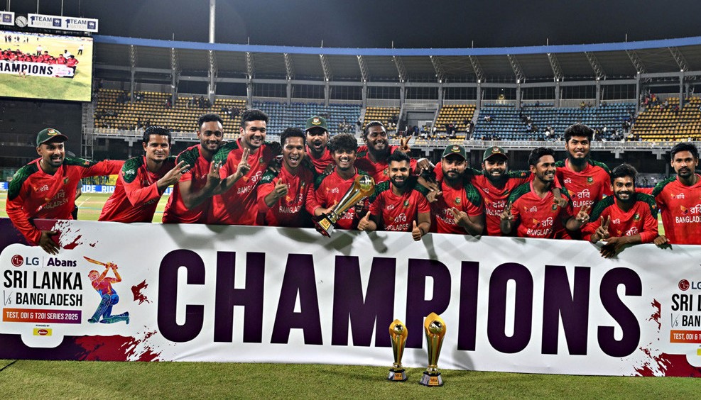 সিরিজ জয় জুলাই শহীদদের নামে উৎসর্গ লিটনের