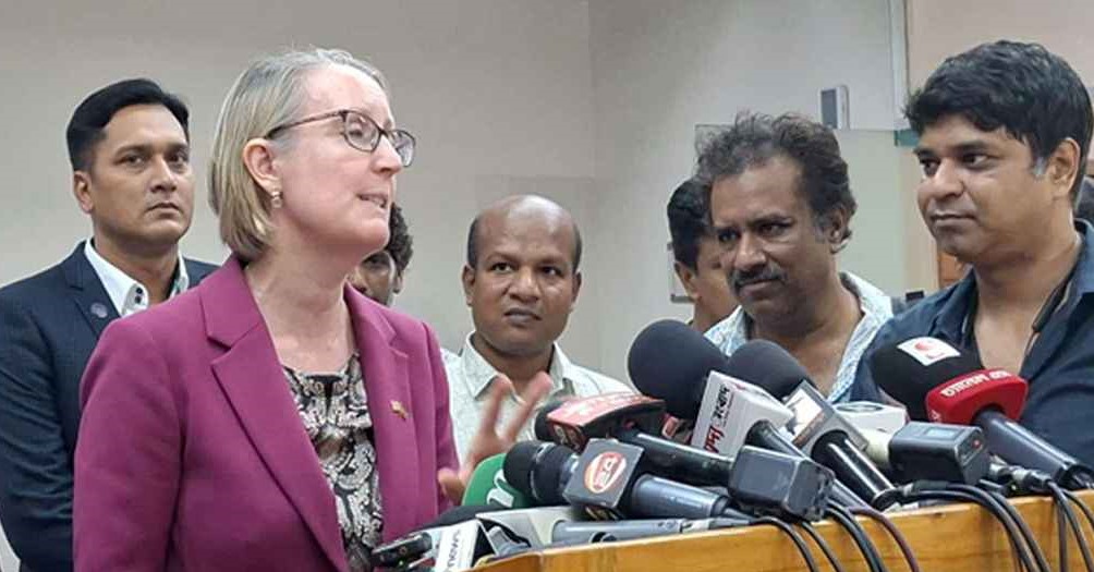 শান্তিপূর্ণ নির্বাচনে সহায়তা করতে চায় যুক্তরাজ্য: সারাহ কুক