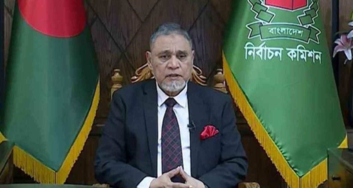 রাজনৈতিক দলগুলোকে ফলাফল মেনে নেওয়ার আহ্বান সিইসির