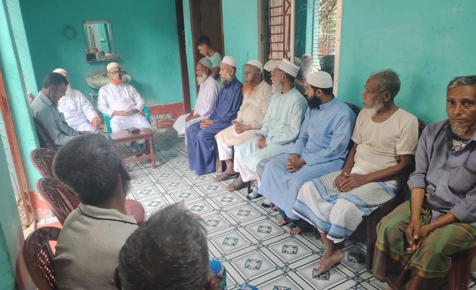 বাঞ্ছারামপুরে ঈদ শুভেচ্ছা বিনিময়