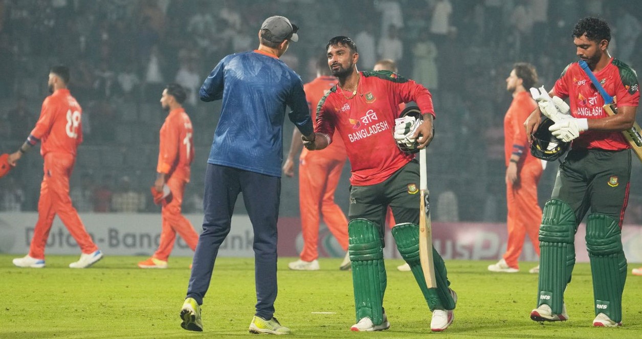 নেদারল্যান্ডসের বিপক্ষে সিরিজ জিতে যা বললেন লিটন দাস