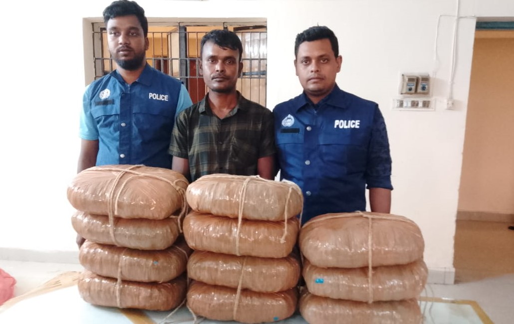 বাঞ্ছারামপুরে ২২ কেজি গাঁজাসহ মাদক কারবারী গ্রেফতার