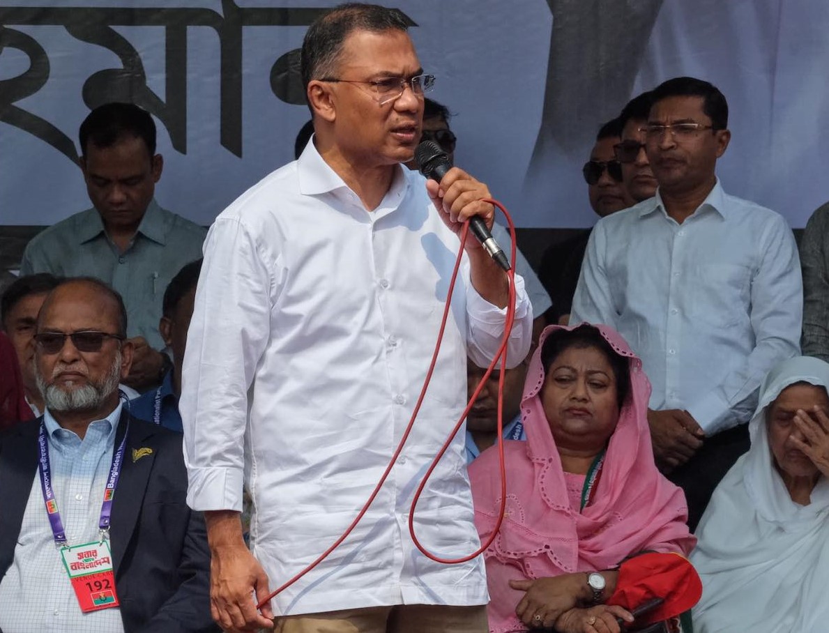 বিএনপিকে সুযোগ দিন: তারেক রহমান 