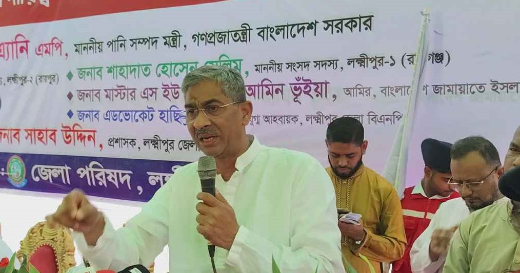 অর্থ পাচারের ফলে অচল আট ব্যাংক: পানিসম্পদ মন্ত্রী