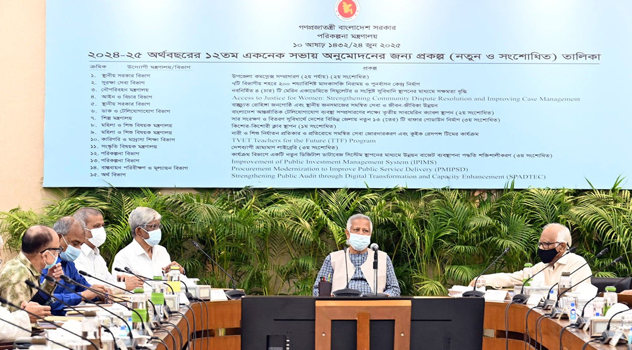 একনেকে ৯ হাজার কোটি টাকার ১৭ প্রকল্প অনুমোদন