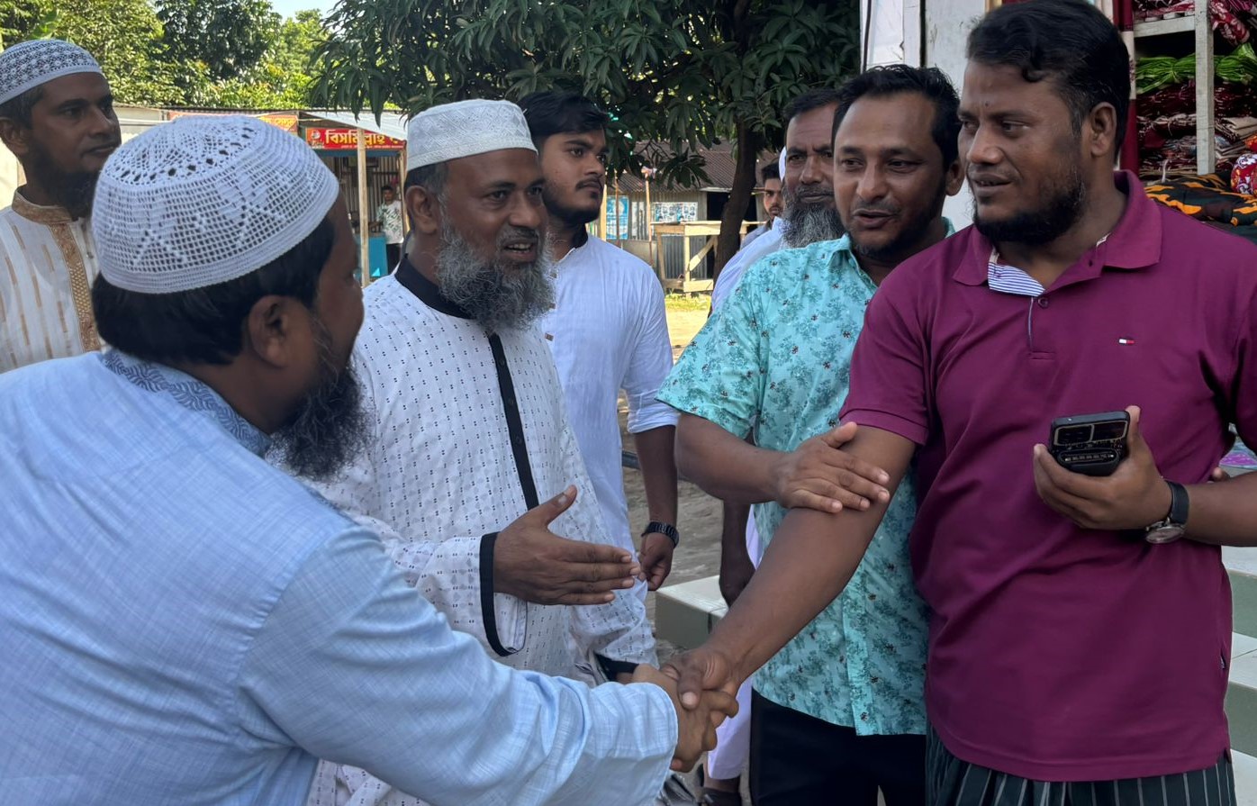 বাঞ্ছারামপুরে নকিবুল হুদার গণসংযোগ