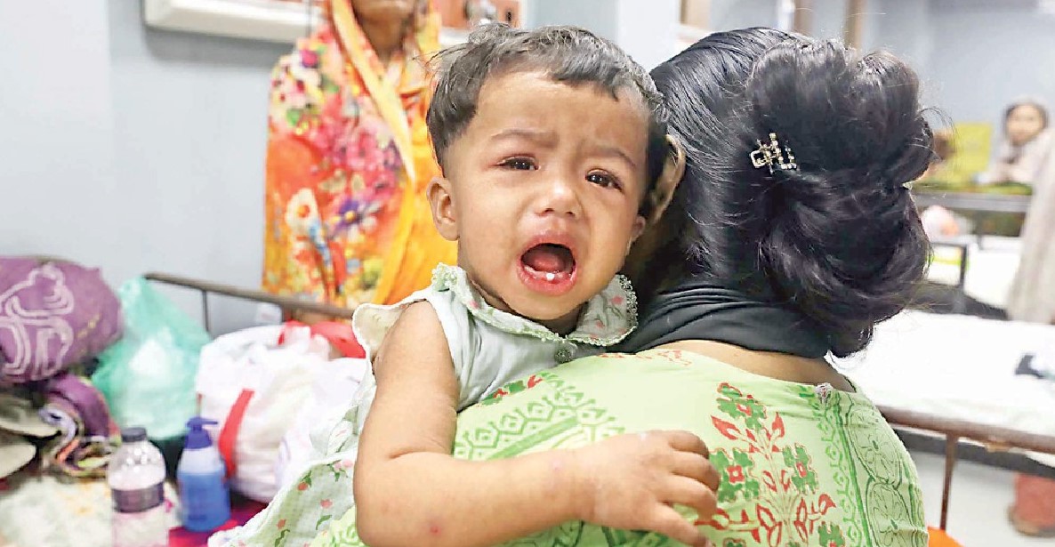 ১৯ দিনে হামের উপসর্গ নিয়ে দেশে ৯৪ শিশুর মৃত্যু