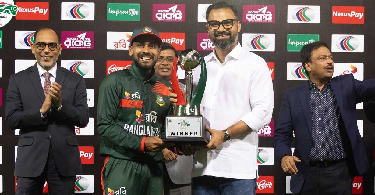 পাকিস্তানকে হারিয়ে সিরিজ জিতল বাংলাদেশ 