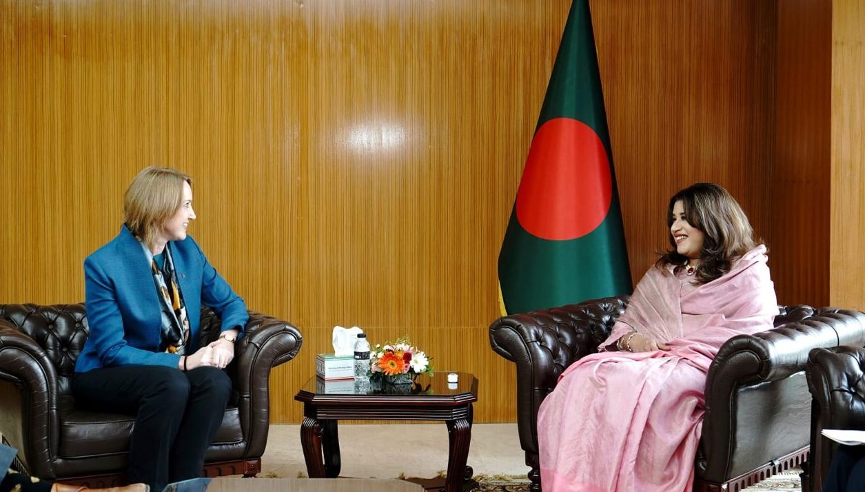 শামা ওবায়েদের সাথে অস্ট্রেলিয়ার হাই কমিশনারের সাক্ষাৎ