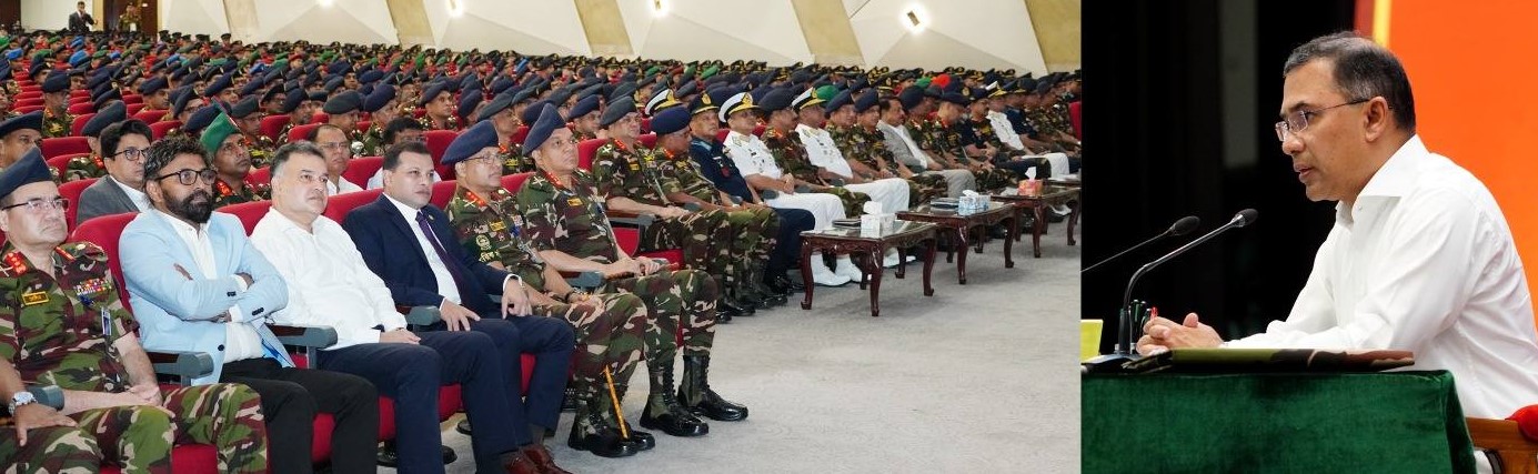 সশস্ত্র বাহিনীর সদস্যদের উদ্দেশ্যে প্রধানমন্ত্রীর দরবার অনুষ্ঠিত