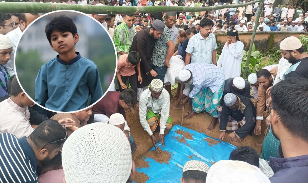 কুমিল্লায় অপ্রতিমের দাফন সম্পন্ন