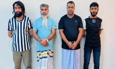 শীর্ষ সন্ত্রাসী সুব্রত বাইন ও মোল্লা মাসুদ আটক