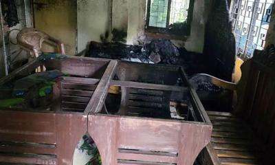 চৌদ্দগ্রামে মুক্তিযোদ্ধার বাড়িতে আগুন-ভাঙচুর ও লুটপাট