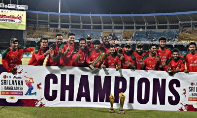 সিরিজ জয় জুলাই শহীদদের নামে উৎসর্গ লিটনের