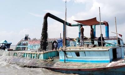 হরিরামপুরে বৈধ ইজারার আড়ালে অবৈধ বালু ব্যবসা