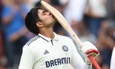 গাভাস্কার-ব্র্যাডম্যানের রেকর্ড ভাঙার দ্বারপ্রান্তে গিল