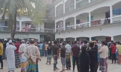 সোনাইমুড়ীতে মাদরাসায় ঘুমন্ত সহপাঠীকে গলা কেটে হত্যা