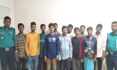 মোহাম্মদপুরে পেশাদার ছিনতাইকারীসহ গ্রেপ্তার ১৬