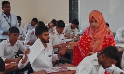 বাঞ্ছারামপুরে শান্তিপূর্ণভাবে অনুষ্ঠিত হলো এসএসসি পরীক্ষা 