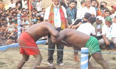 আবারও জব্বারের বলীখেলায় চ্যাম্পিয়ন কুমিল্লার বাঘা শরীফ