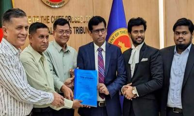 শেখ হাসিনার বিরুদ্ধে জুলাই গণহত্যা মামলার তদন্ত প্রতিবেদন দাখিল