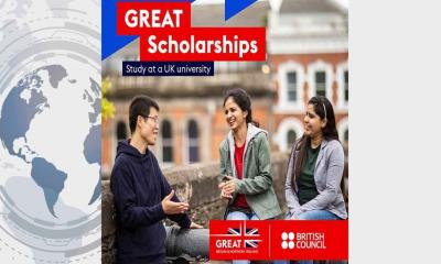 যুক্তরাজ্যে গ্রেট স্কলারশিপে ১৪০ বৃত্তি, বাংলাদেশের সুযোগ