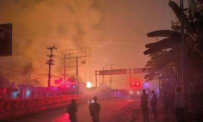 কক্সবাজারে পাম্পের আগুনে দগ্ধ ১৬