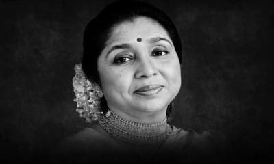 রাষ্ট্রীয় মর্যাদায় আশা ভোঁসলের বিদায়