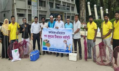 জলাতঙ্ক প্রতিরোধে বাঞ্ছারামপুর পৌরসভায় টিকাদান কর্মসূচি