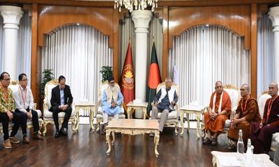 বৌদ্ধ ধর্মাবলম্বীদের প্রধান উপদেষ্টার শুভেচ্ছা