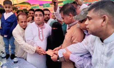বাঞ্ছারামপুরে গুলিতে নিহত নয়নের পরিবারের দায়িত্ব নিল বিএনপি