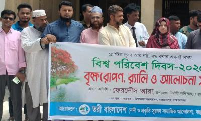 বাঞ্ছারামপুরে তরী বাংলাদেশের আলোচনা সভা ও বৃক্ষরোপণ