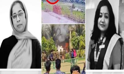 শেষ মুহুর্তে শিক্ষিকা মাহরিন-মাসুকার শরীরে আগুন ধরে যায় 