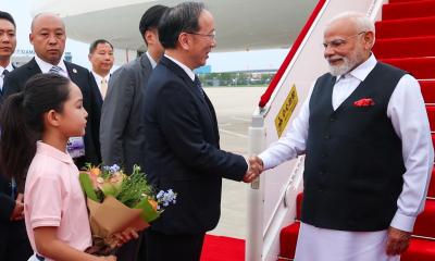 সাত বছর পর চীনে নরেন্দ্র মোদি