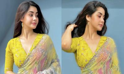 এবার শাড়িতে রাঙিয়ে দিলেন রোজা আহমেদ