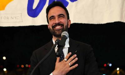 যুক্তরাষ্ট্রের বৃহত্তম শহর নিউ ইয়র্কের প্রথম মুসলিম মেয়র মামদানি