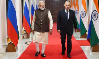 কোনো মাংস নেই, পুতিনকে নৈশভোজে যা যা খাওয়ালো ভারত