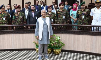 বিদায়ী ভাষণ দিলেন প্রধান উপদেষ্টা  ড. মুহাম্মদ ইউনূস