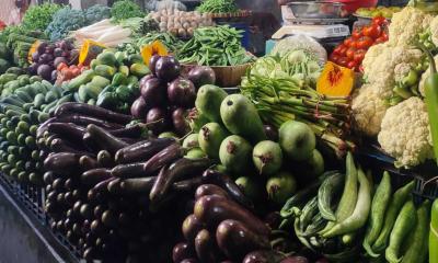 চোখ রাঙাচ্ছে লেবু, ছোঁয়া যাচ্ছে না বেগুন