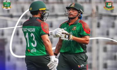ওয়েস্ট ইন্ডিকে হারিয়ে সিরিজ জয় বাংলাদেশের