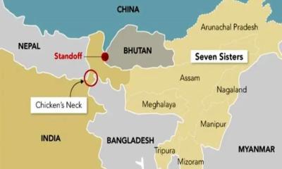 বাংলাদেশ সীমান্তে শিলিগুড়ি করিডরে সেনাঘাঁটি বাড়াচ্ছে ভারত