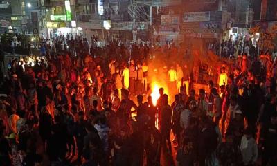 বরিশালে টার্মিনালে ‘শতাধিক’ বাস ভাঙচুর