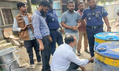 বাঞ্ছারামপুরে হাজী বিরিয়ানি রেস্টুরেন্টকে ১০ হাজার টাকা জরিমানা