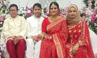 বিয়ে করলেন দীপ্তি চৌধুরী